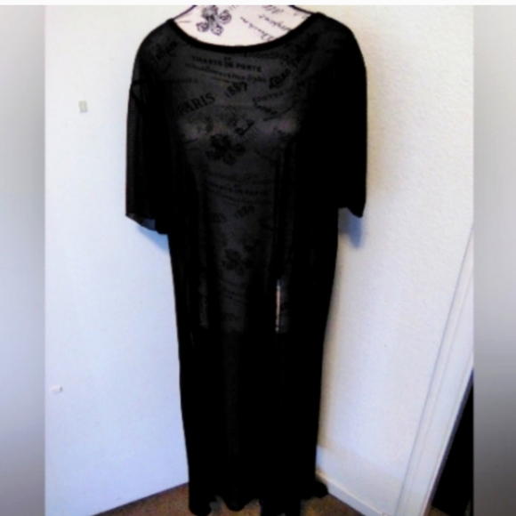 NEW Split-hem Swimsuit cover-up - Picture 2 of 2